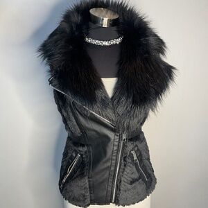 * GUESS Faux Fur Vest *